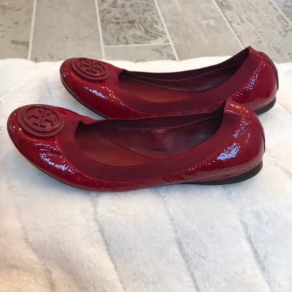 Tory Burch Caroline Sangria ballet flat size 7.5 - Picture 4 of 4